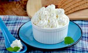 Крем из маскарпоне и сгущёнки