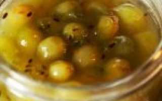 Вкусное желе из крыжовника с апельсином, с лимоном