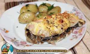 Пошаговый рецепт с фото и видео. Фаршированные куриные грудки с грибами – прекрасное блюдо для праздничного стола Грудка фаршированная грибами и сливочным сыром
