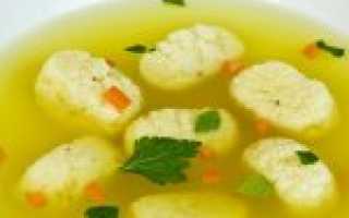 Как вкусно приготовить клецки для супа